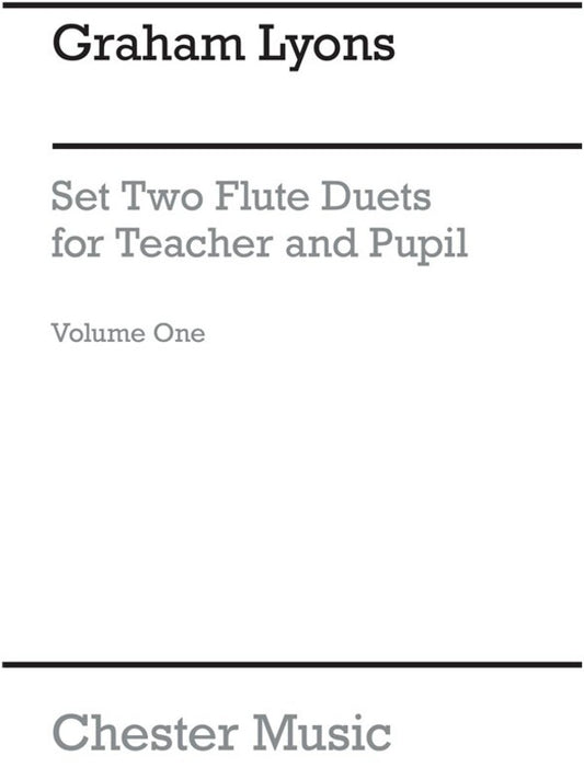 Lyons Flute Duets Vol.1 Set 2(Arc) (Softcover Book)