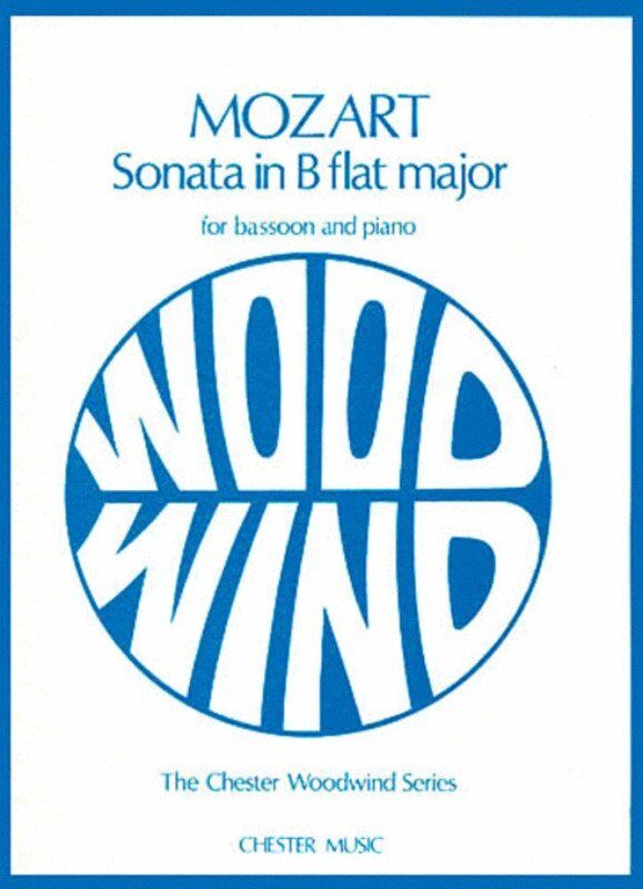Mozart - Sonata in B Flat K 292 for Bassoon and Piano, Edited by William Waterhouse, 24 Pages