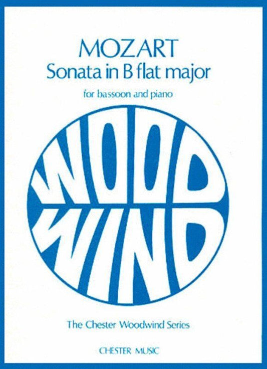 Mozart - Sonata in B Flat K 292 for Bassoon and Piano, Edited by William Waterhouse, 24 Pages