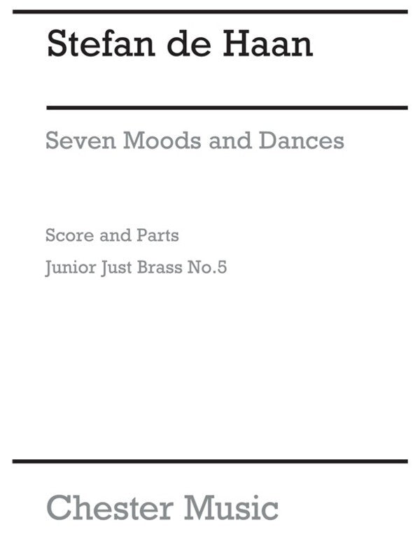 Junior Just Brass 05 7 Moods And Dances Sc/Pt(Arc) (Music Score/Parts) Book