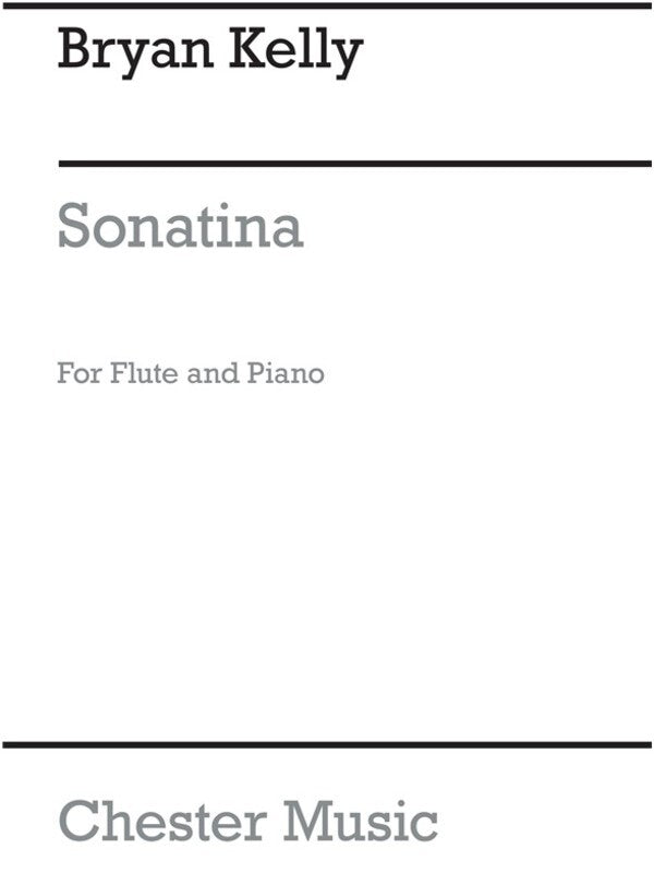 Kelly Sonatina Flute And Piano(Arc) (Softcover Book)