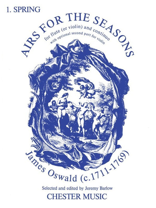 Oswald Seasons(Spring)Flute And Piano(Arc) (Softcover Book)