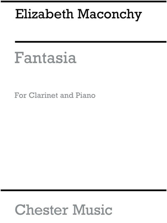 Maconchy Fantasia Clarinet And Piano(Arc) (Softcover Book)