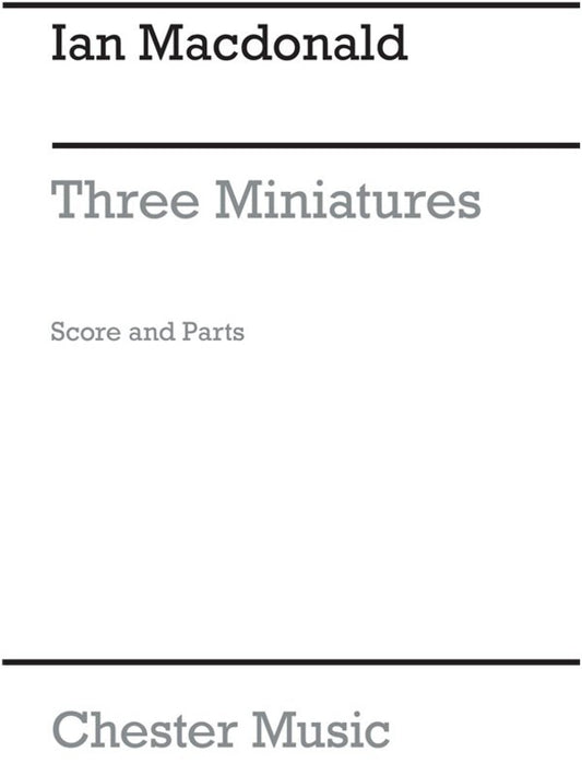 Junior Just Brass 08 3 Miniatures Score/Parts (Archiv (Music Score/Parts) Book