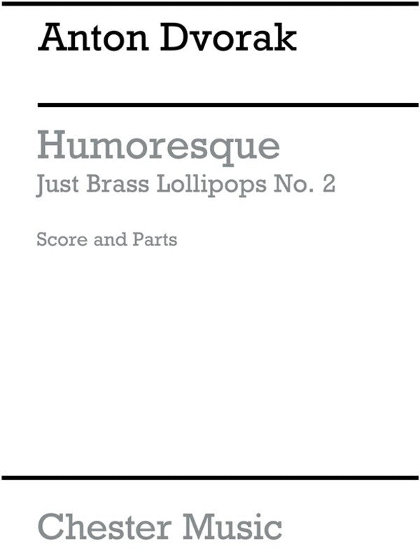 J.Brass Lollipops 2 Humoresque(Arc) (Music Score/Parts) Book