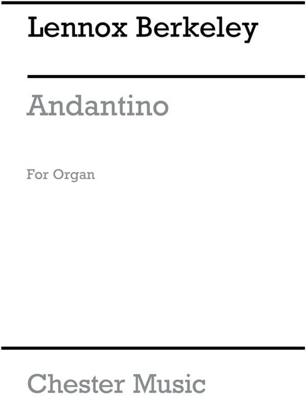 Berkeley Andantino Organ(Arc) (Softcover Book)