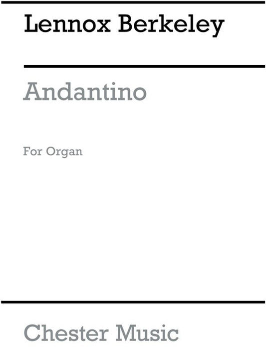 Berkeley Andantino Organ(Arc) (Softcover Book)