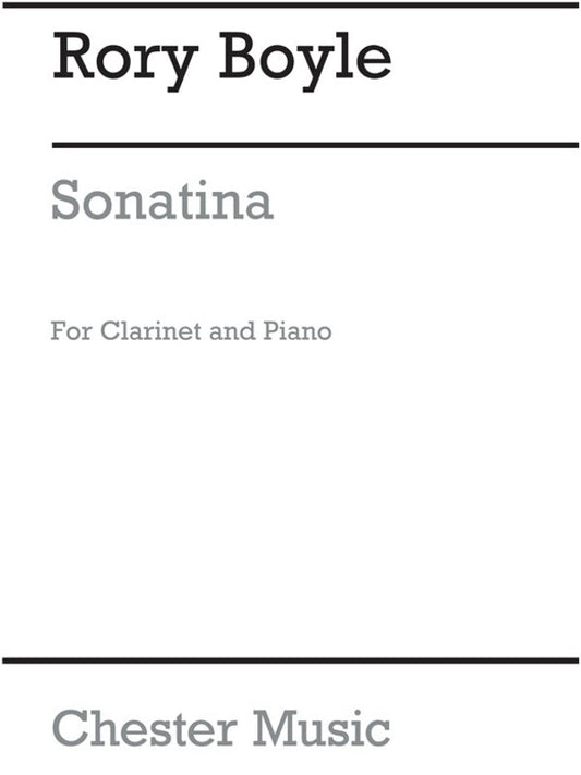 Boyle Sonatina Clarinet And Piano(Arc) (Softcover Book)