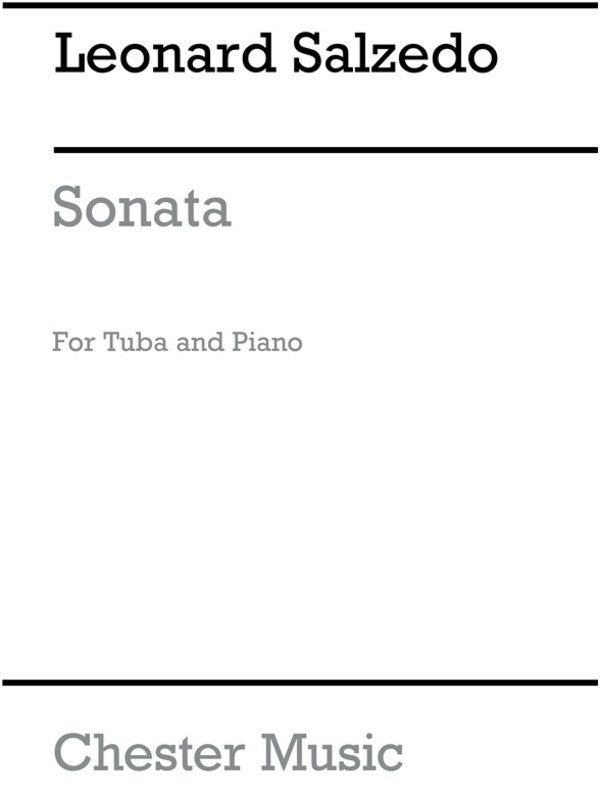 Salzedo Sonata Tuba And Piano (Softcover Book)