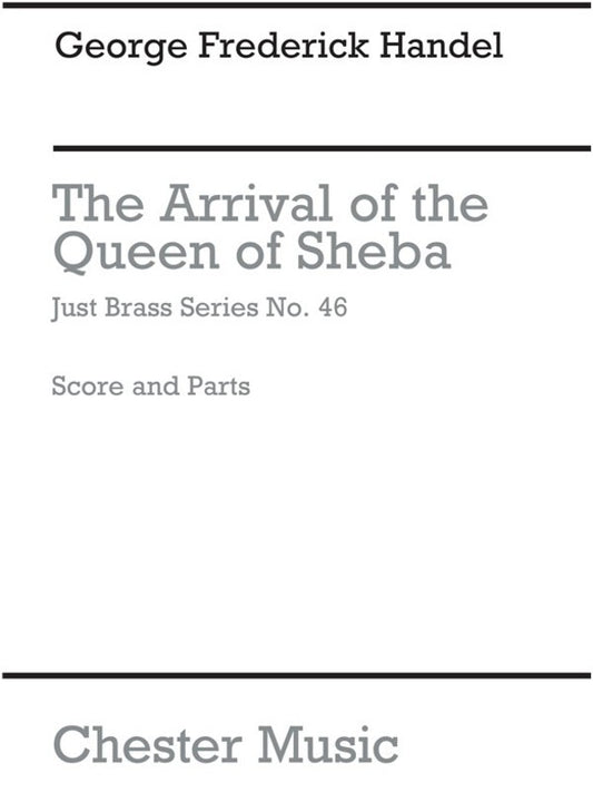 Just Brass 46 Arrival Queen Sheba Handel (Music Score/Parts) Book