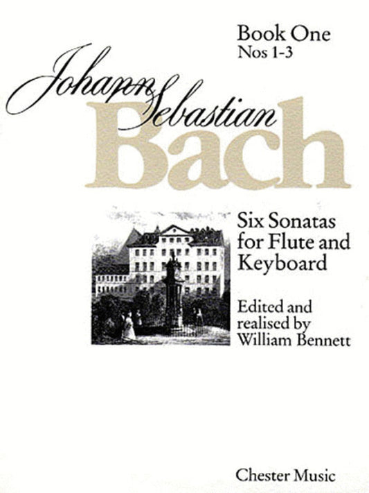 Bach Sonatas Flute Vol.1(1-3)Ed.Bennett (Softcover Book)
