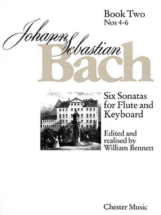 Bach - Six Sonatas for Flute/Piano Vol 2 Nos 4-6, Edited by William Bennett, Publisher: Chester Music, 46 Pages