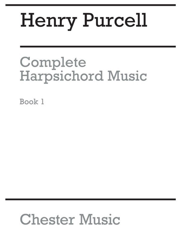Purcell Harpsichord Works Book.1(Arc) (Softcover Book)