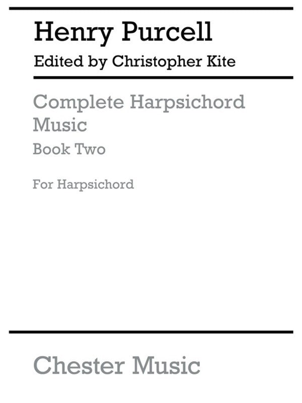 Purcell Harpsichord Works Book.2 (Softcover Book)