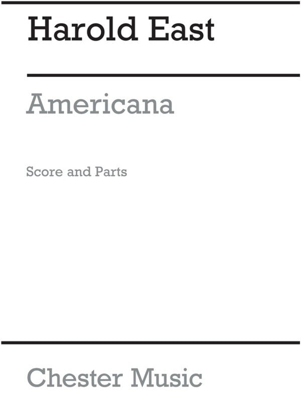 Junior Just Brass 15 Americana Score/Parts Book