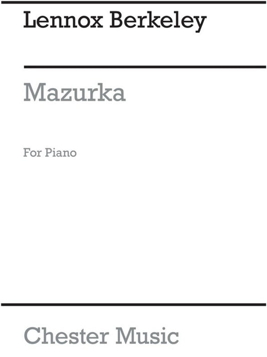 Berkeley Mazurka Piano Solo(Arc) (Softcover Book)