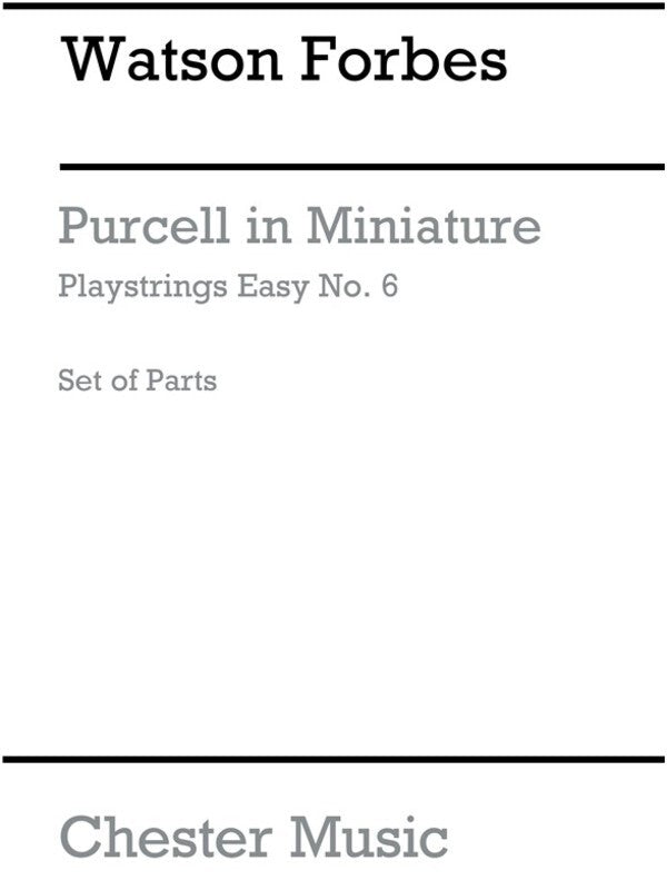 Playst.Ez 06 Purcell In Min.Parts