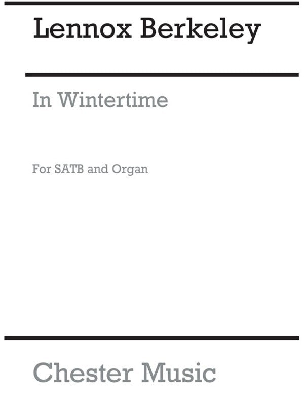 Berkeley In Wintertime SATB