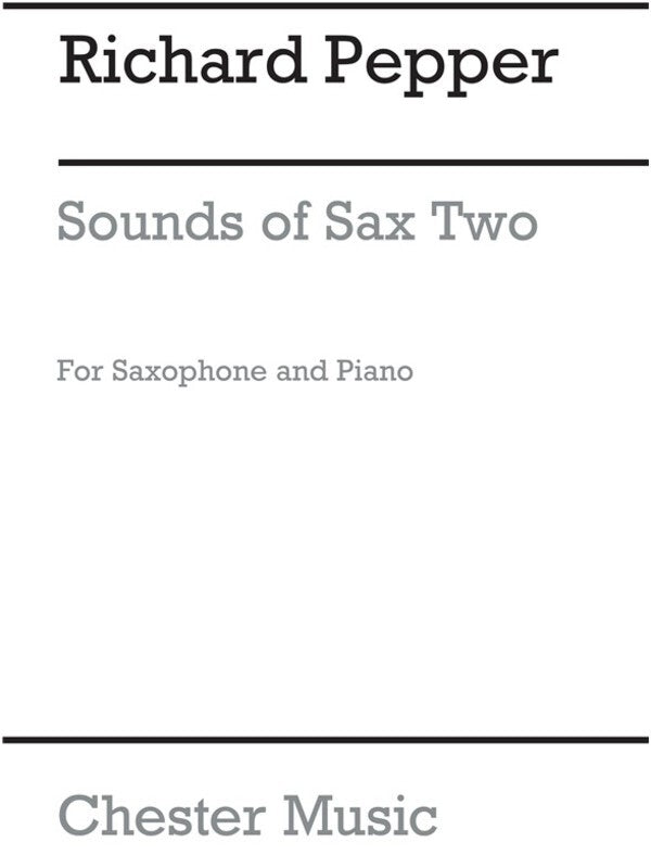 Sounds For Sax Vol.2(Arc) (Softcover Book)