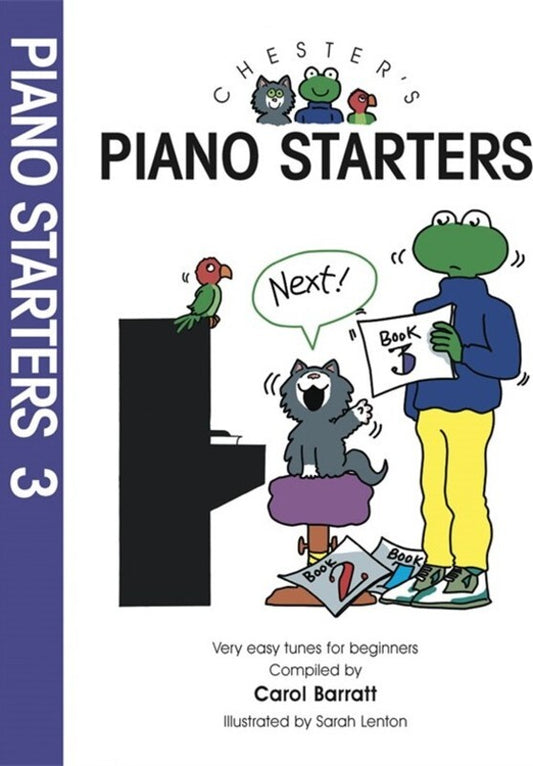 Barratt Piano Starters 3 (Softcover Book)