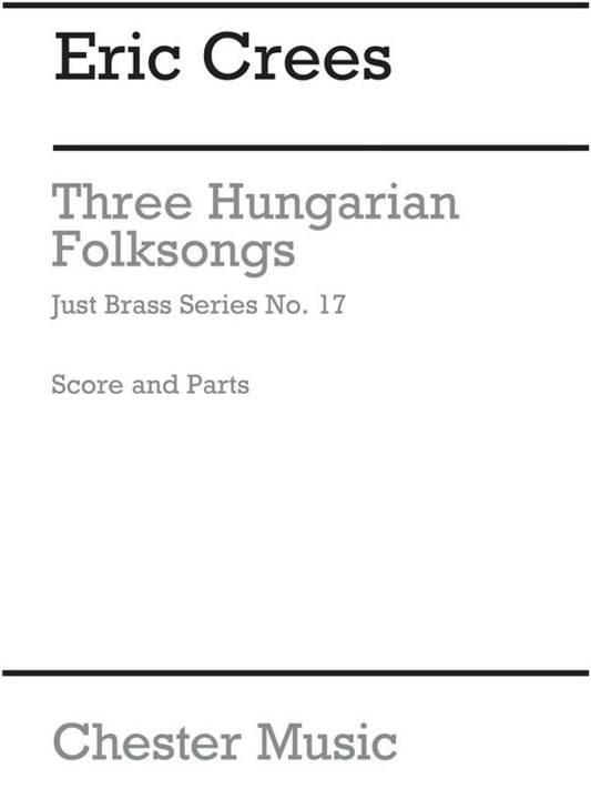 Junior Just Brass 17 Hungarian Folk Songs Score/Parts Book