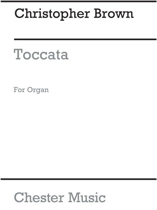 Brown Toccata Organ(Arc) (Softcover Book)