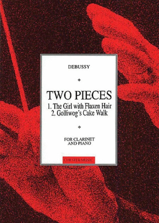 Debussy 2 Pieces Clarinet And Piano (Softcover Book)