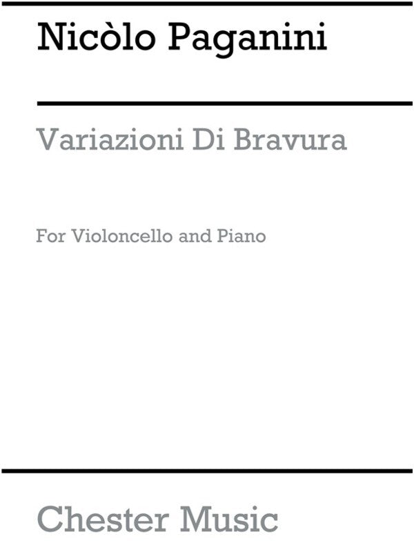 Paganini Var. Theme Rossini Cello (Arc) (Softcover Book)