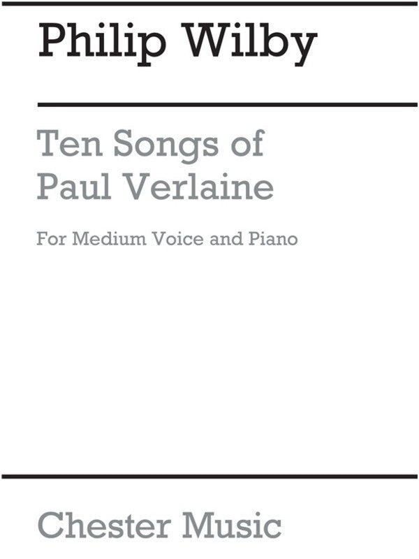 Wilby 10 Songs Of Paul Verlaine(Arc)