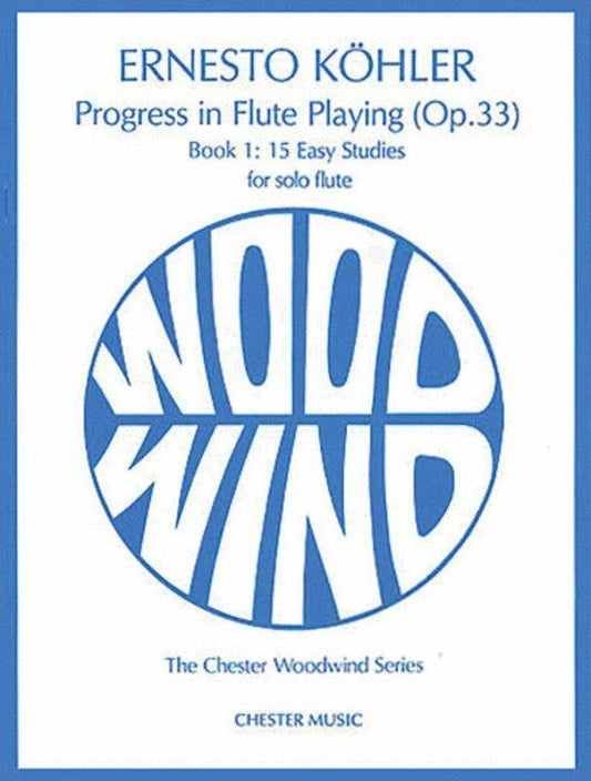Koehler Progress in Flute Studies Op 33 Book 1