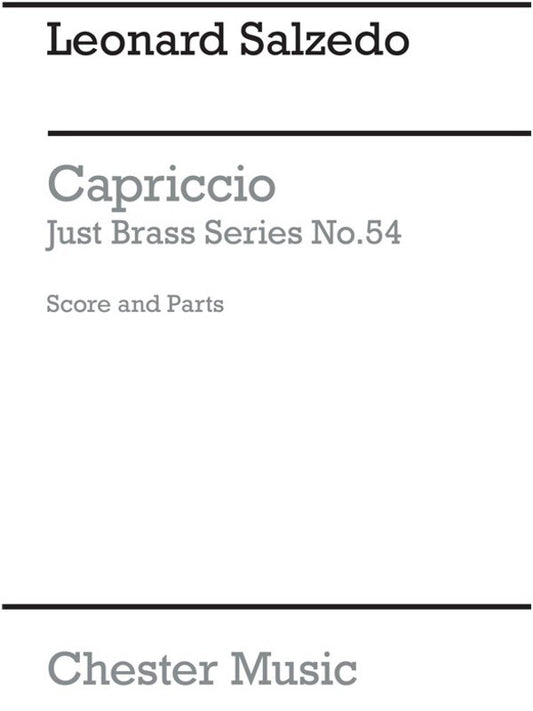 Just Brass 54 Capriccio Salzedo(Arc) (Music Score/Parts) Book
