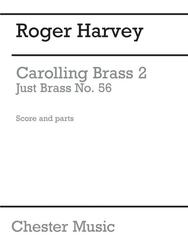 Just Brass 56 Carolling Brass 2 (Music Score/Parts) Book