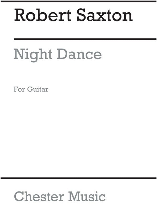 Saxton Night Dance Guitar(Arc) (Softcover Book)