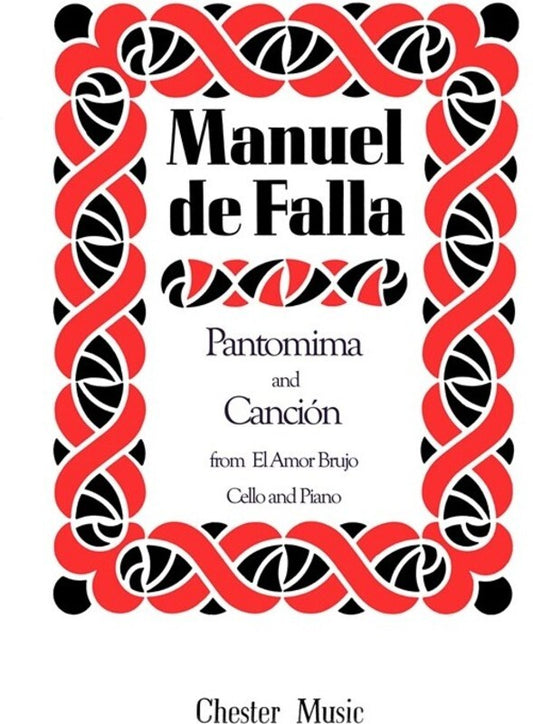 Falla Pantomima And Cancion Cel/Piano (Softcover Book)