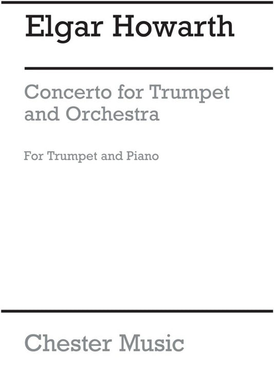 Howarth Concerto Trumpet And Piano(Arc) (Softcover Book)