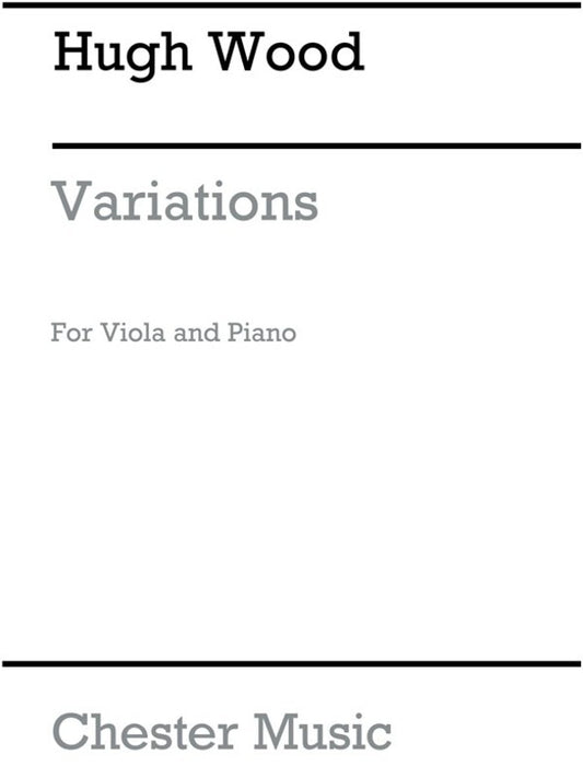Variations For Viola And Piano (Softcover Book)