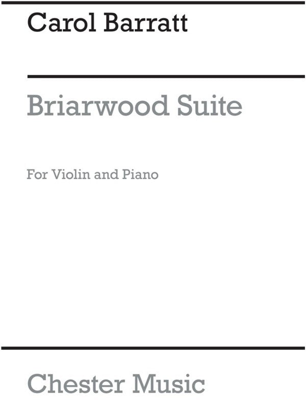 Barratt Briarwood Suite Violin/Piano(Arc) (Softcover Book)