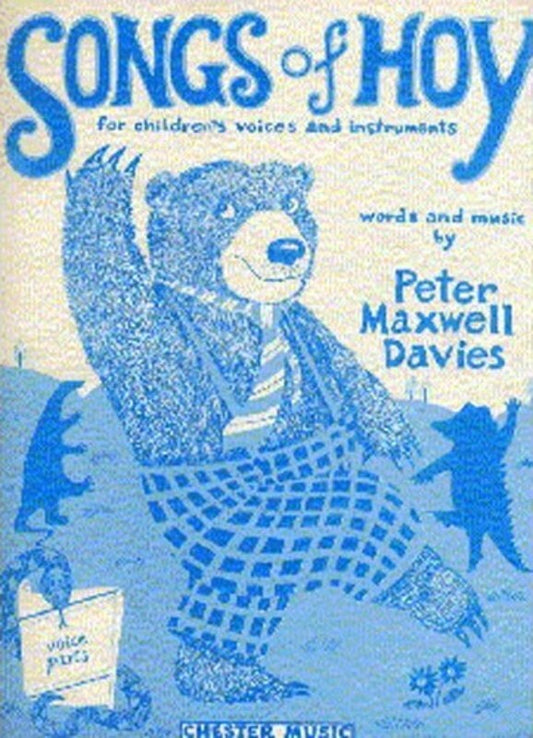 Maxwell Davies Songs Of Hoy Vocal Set