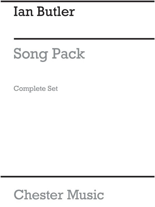 Butler Songpack Recorder/Percussion Pack (Softcover Book)