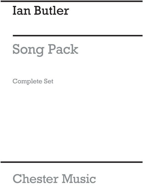 Butler Songpack Instrumental Parts(Arc)