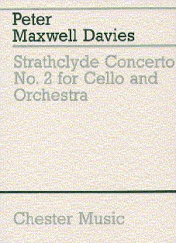 Maxwell Davies Strathclyde 2 P/Score