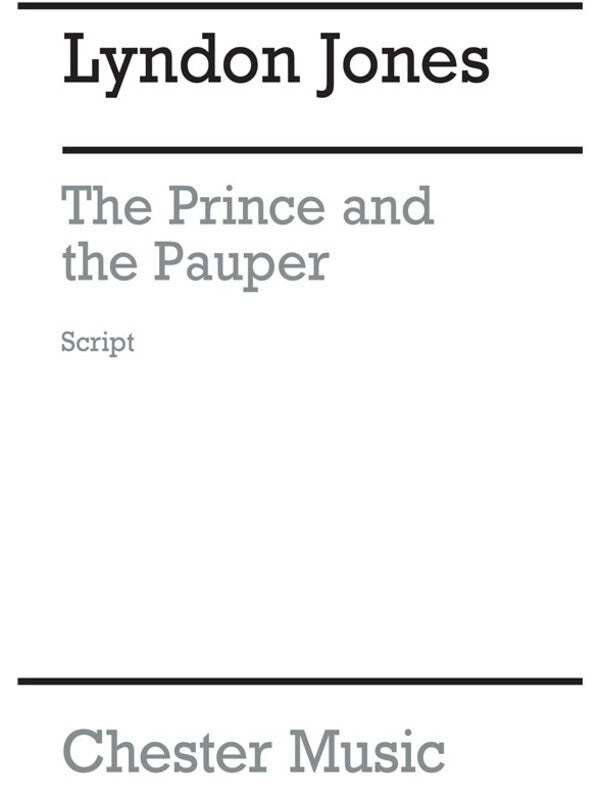 Jones Prince & The Pauper Script(Arc)