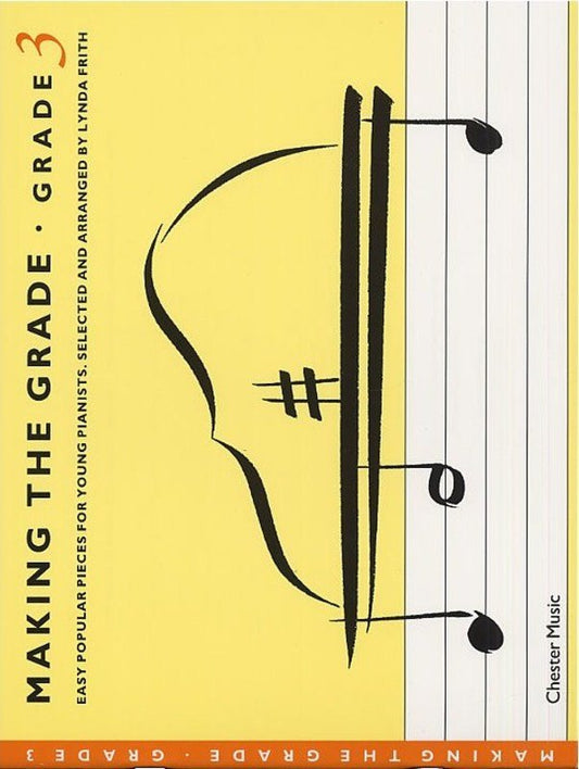 Making The Grade Piano 3 by Lynda Frith - Chester Music - Easy Popular Pieces for Young Pianists