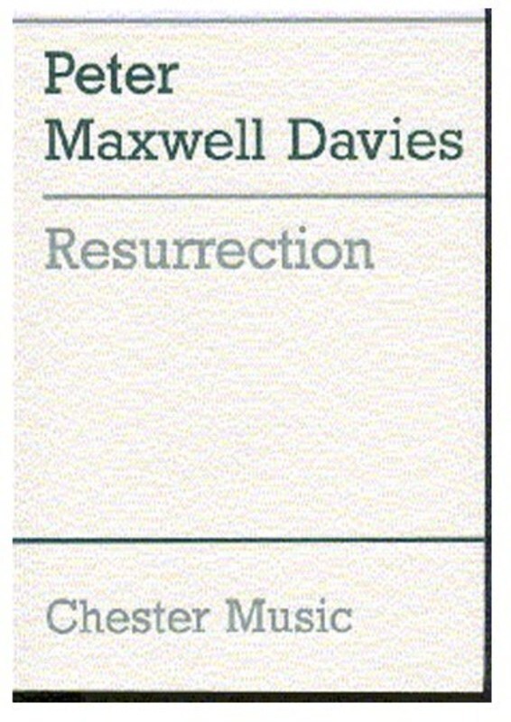 Maxwell Davies Resurrection Full Score
