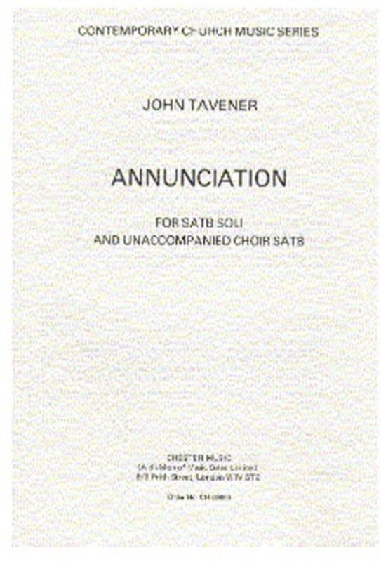 Tavener Annunciation SATB/SATB