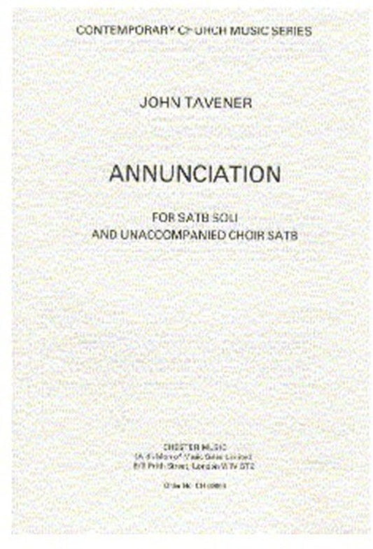 Tavener Annunciation SATB/SATB