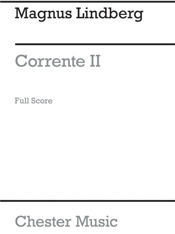 Lindberg Corrente No2 Score