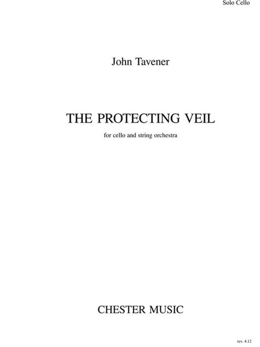 Tavener Protecting Veil Cello Solo Pt(Ar (Softcover Book)