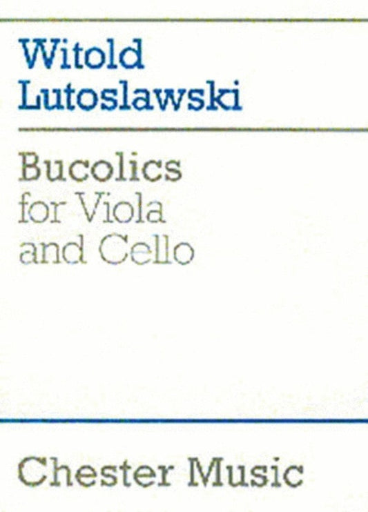 Lutoslawski Bucolics Viola/Cello (Softcover Book)