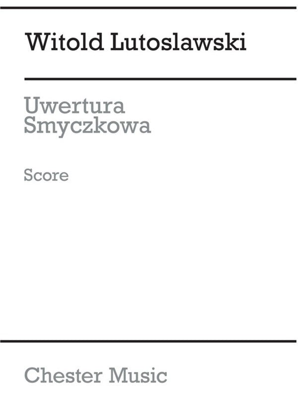 Overture For Strings Score (Softcover Book)